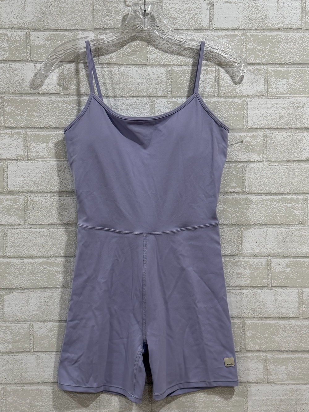 VUORI AllTheFeels One Piece Romper In Lavender Mist BlissBlend - Sz - Small